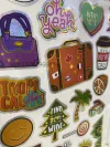 Children's laser gilding stickers, creative stationery, cartoon cute desserts, animal journal stickers, mobile phone decorations Application Scenario